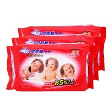 拭拭樂 嬰兒柔濕巾 85抽x3包