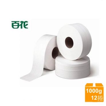 百花 環保大捲筒衛生紙1kg*12捲