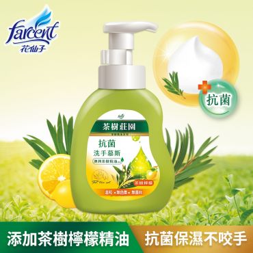 花仙子 茶樹莊園抗菌洗手慕斯-茶樹檸檬 500g