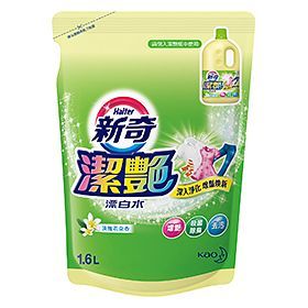 新奇 潔艷漂白水補充包-淡雅花朵香1.6L