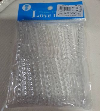 透明水果叉  25入X5包