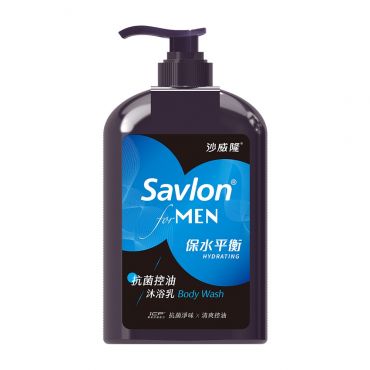 沙威隆 男性抗菌沐浴乳-保水平衡670ml