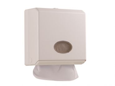 抽取式衛生紙架(二折式擦手紙架)-白色