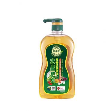 南僑水晶水晶肥皂食器洗滌液體皂洗碗精1000ml(天然成分/環境友善)