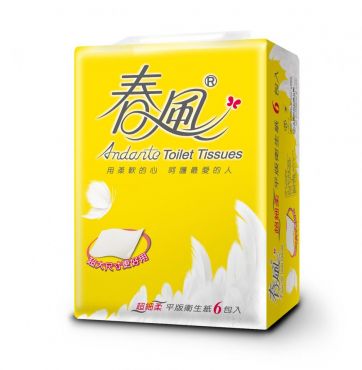 【特價】春風平版衛生紙(400張X48包/箱)