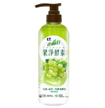 毛寶 果淨酵素食器蔬果洗滌液體皂-麝香葡萄(700g)